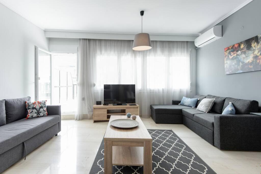 Penthouse Suite In The City Center Салоники Экстерьер фото